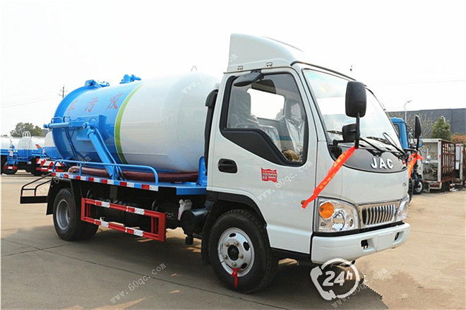 江淮康玲5方吸污車
