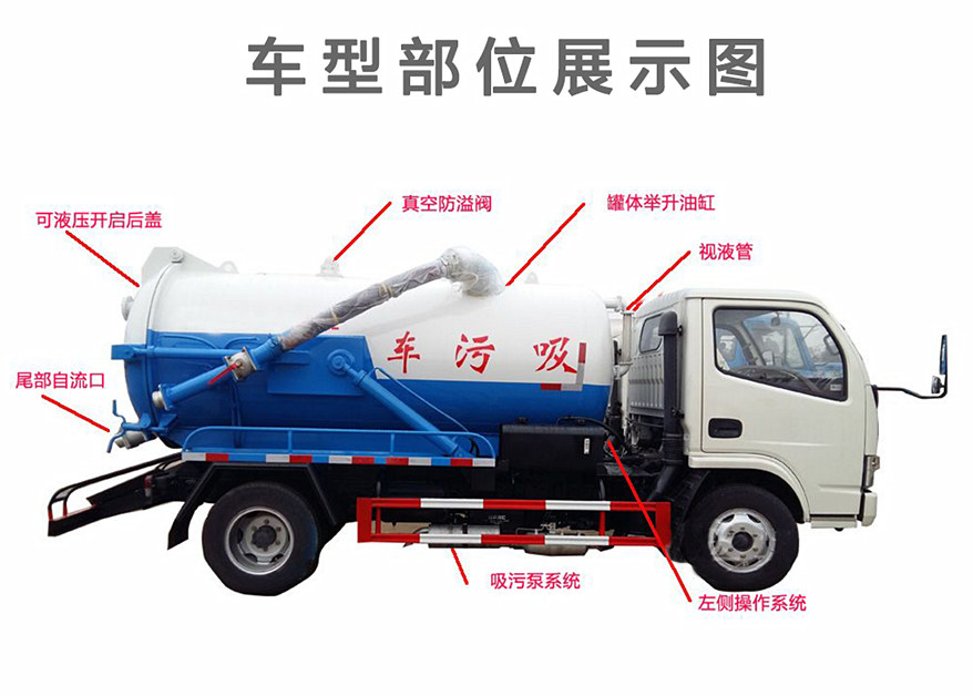 吸污車(chē)上裝結(jié)構(gòu)圖