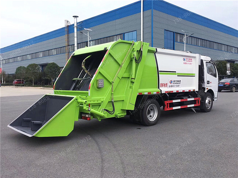 國六東風凱普特K7壓縮垃圾車