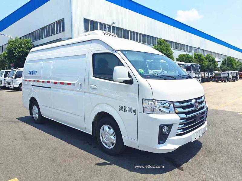 福田G9國六藍牌面包冷藏車