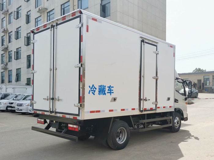 江淮駿鈴V6國六藍牌冷藏車