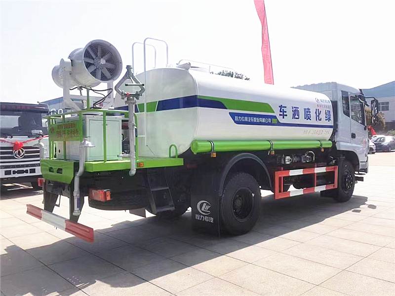 國六東風華神F5霧炮灑水車