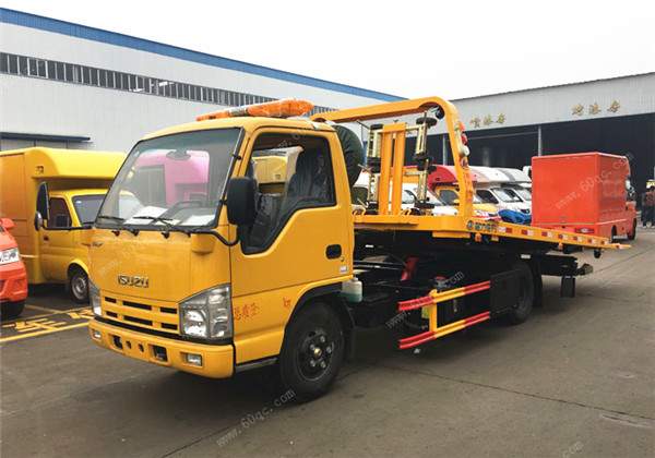 慶鈴五十鈴藍牌清障車