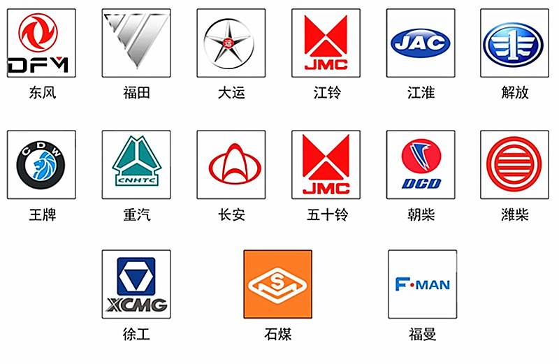 多種品牌可選