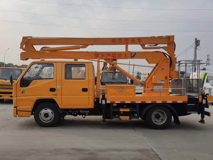 江鈴雙排12米國六高空作業車