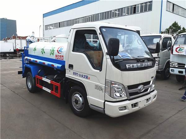 藍牌灑水車,福田藍牌灑水車報價表